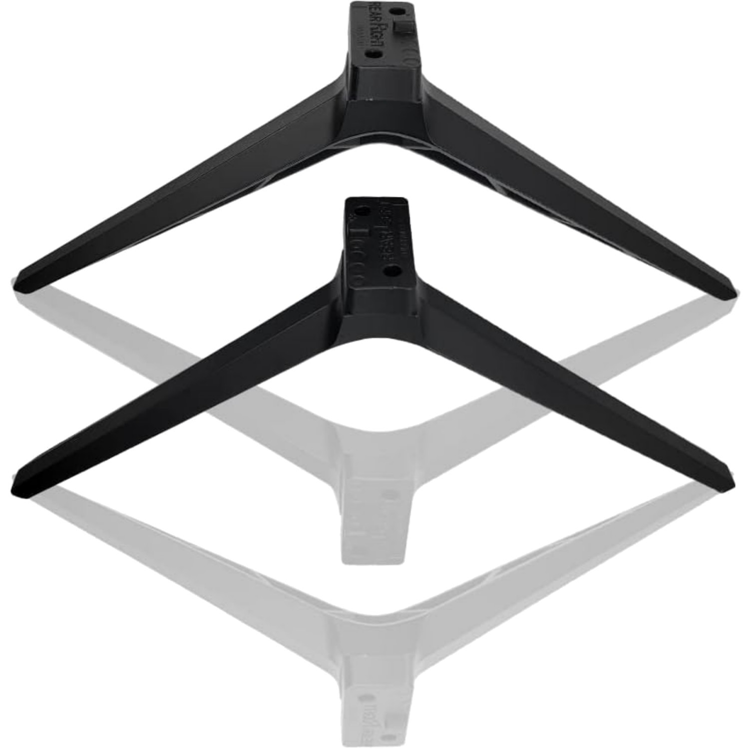 Legs Metal For Vizio V-series 50" 4k Hdr Smart Tv, Easy Asse