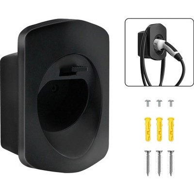 Wandhalterung Ladekabel Typ 2 Schwarz EV Wallbox Kabelhalter