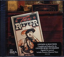 CD Tex Ritter - The Country Music Hall Of Fame