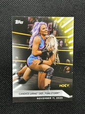 2021 Topps WWE Women's Division Candice LeRae def. Toni Storm #94