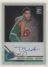 2019-20 Donruss Optic Rated Rookie Holo Prizm Signatures Tremont Waters Auto z7j
