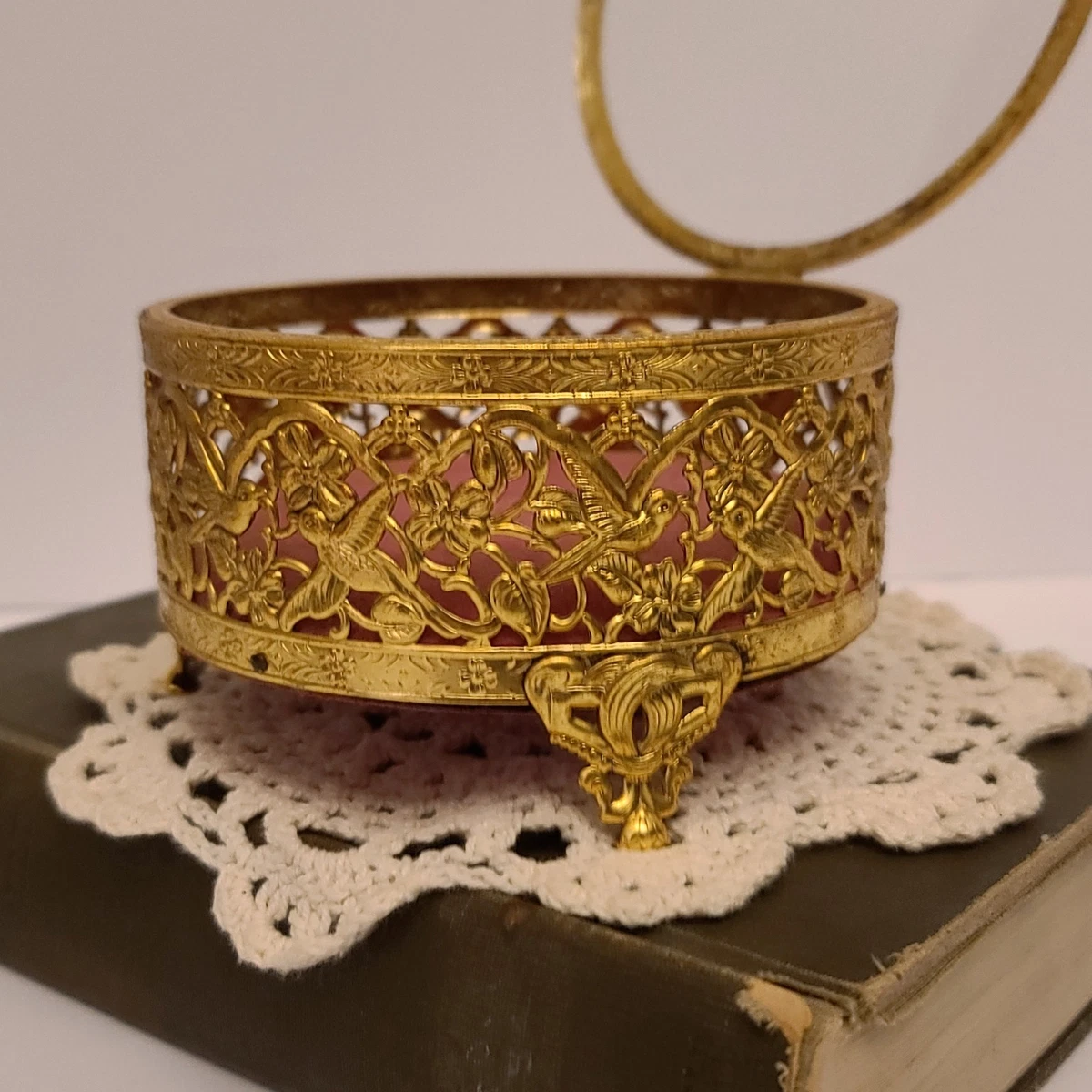 25+ Glass Gold Collectible Boxes, Jars & Tins for sale | Updated