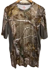 Game Winner XL Men’s Realtree AP Camo Performance Hunting Shirt Polyester