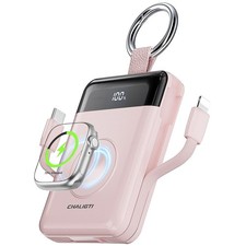 Portable Charger,5000mAh PD 20W Super Fast Charging Power Bank with Built-in ...