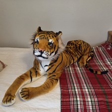 Melissa  Doug Giant Plush Tiger - Over 72" Long New