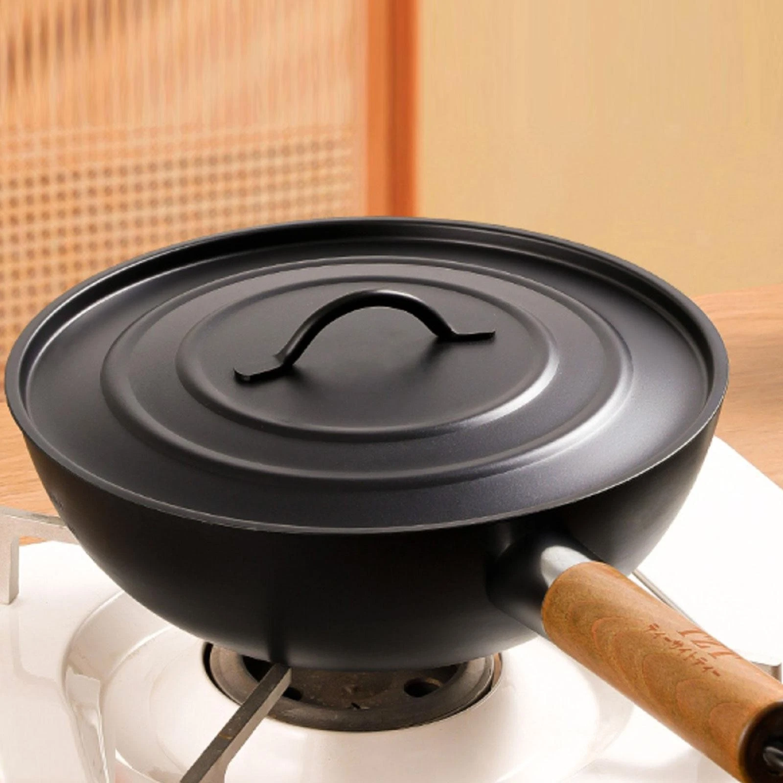 Wok Pan Stir Fry Pan Cooking Non Stick Skillet General Home Induction Cooker