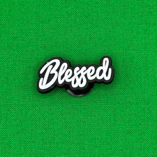 Blessed Christian Faith Shoe Clog Charm Jesus Christ Compatible with Croc Shoes