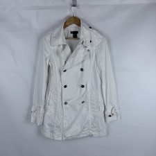 Diesel Coat Trench Women  s Double Breasted Sz M