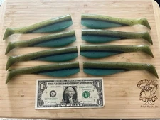 Boogey Man Bait Co. Ling Cod  Rock Fish Snapper Grouper 7” Swim Bait Paddle Tail