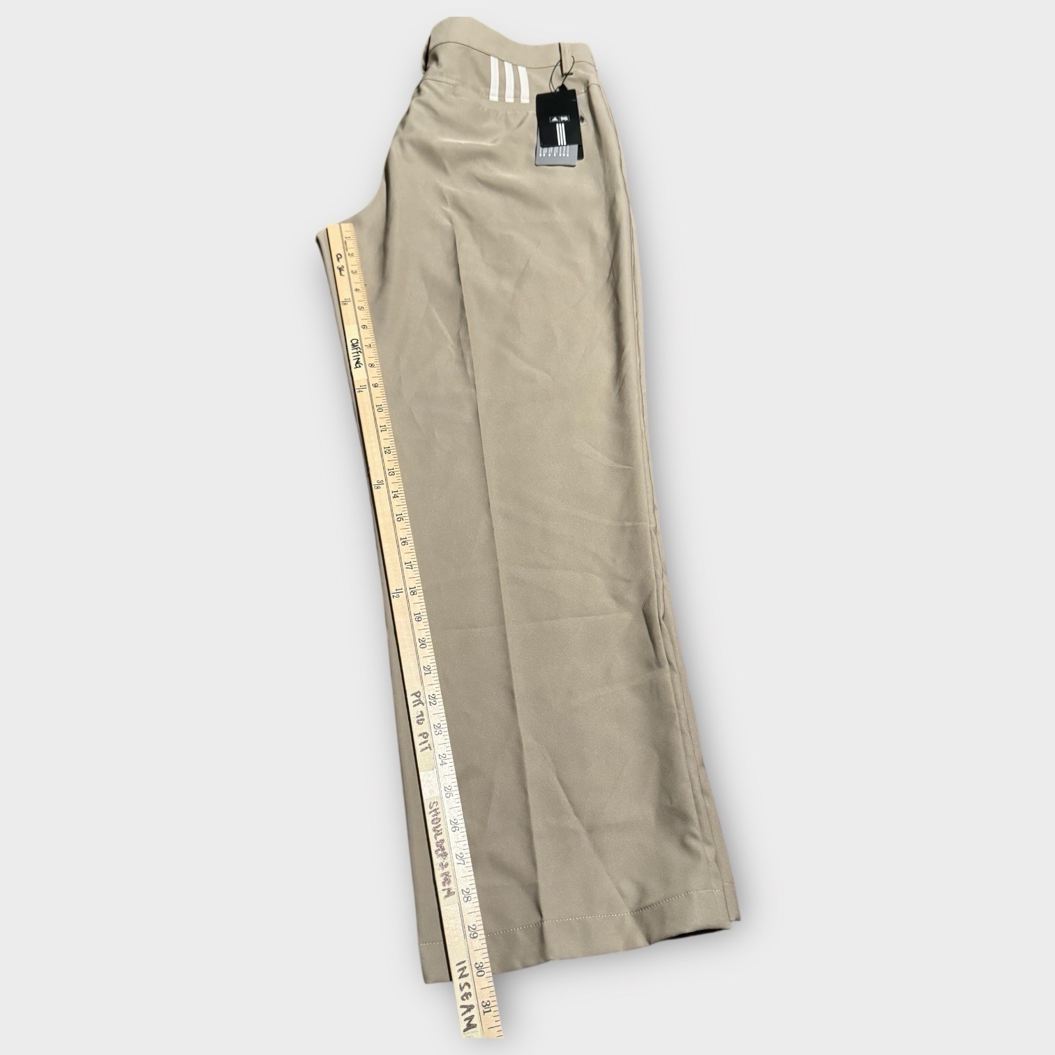 NWT Adidas Golf 3-Stripe ClimaLite® Men's Tech Pants Sz 34X30 NEW Lightweight image 3