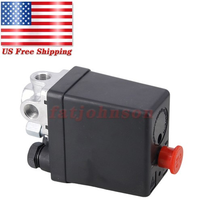 #ad FOR HITACHI PRESSURE SWITCH W UNLOADER VALVE PUSH PULL ON OFF 887515 $15.49