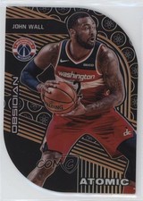 2019-20 Panini Obsidian Atomic Electric Etch Orange 19/35 John Wall #32 i0b