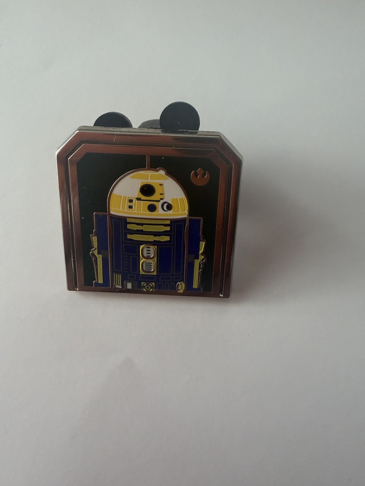 Disney Parks 2024 Mickey Hidden Star Wars Droids R2-B1 Pin New