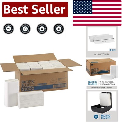 Bulk Pacific Blue Select 2-Ply Paper Towels - 2000 Absorbent Sheets for Business