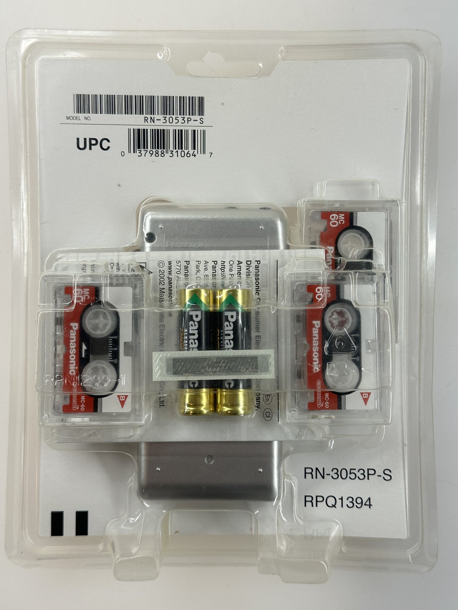 Panasonic RN-305 Handheld Cassette Voice Recorder for sale online