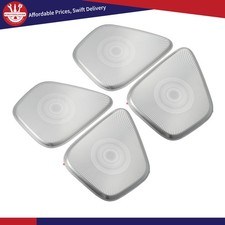 4pcs Car Front Rear Door Speakers Frame Cover Trim for Mercedes Benz A B Class