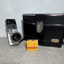 Bell  Howell Director Series Zoomatic Zoom Reflex 8mm Movie Camera Black/Silver