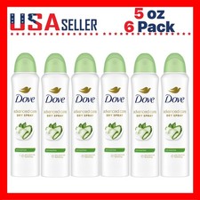 Dove Spray Cucumber Green Tea x 6 Pack x 150ml Antiperspirant Deodorant Spray