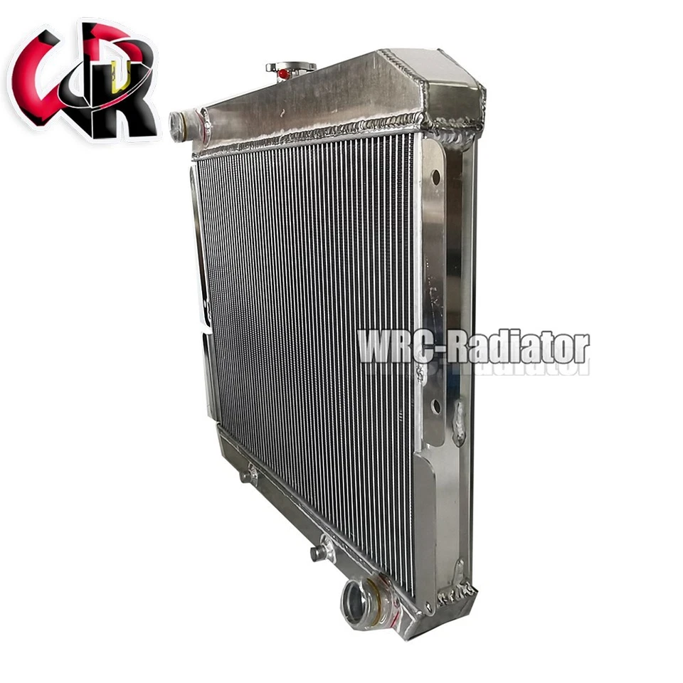 Aluminum Radiator For 1957-1959 1958 Studebaker Silver Hawk/Golden Hawk 4.2 4.7L - Imagem 2 de 4
