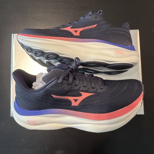 Mizuno Wave Sky 9 Women’s Size 9 Runner Road Running Jogging Shoe GREY CORAL