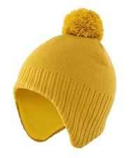 Kids Toddlers Winter Hat with Earflaps Skull Beanie Fleece Lined Knitted Hat ...