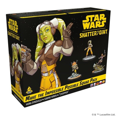 Atomic Mass Games Star Wars Shatterpoint Make The Impossible Possible Squad Pack