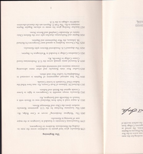 A History of Georgetown College by Robert Snyder (1979, Paperback) - Picture 4 of 4