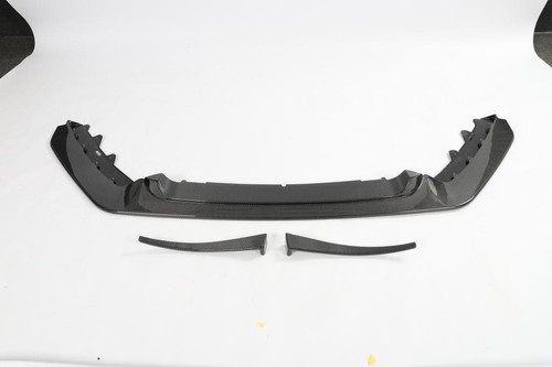 For Jaguar F-Type Base 2-Door 2017-20 REAL CARBON Front Bumper Lip Spoiler Chin  - Picture 4 of 12