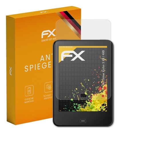 atFoliX 2x Panzerfolie für Tolino Vision 3 HD / 4HD Schutzfolie matt&stoßfest - 第 1/8 張圖片