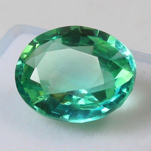 Piedras preciosas sueltas naturales esmeralda verde colombiana con certificación MUZO de 11,50 quilates sin calentar - Imagen 4 de 6