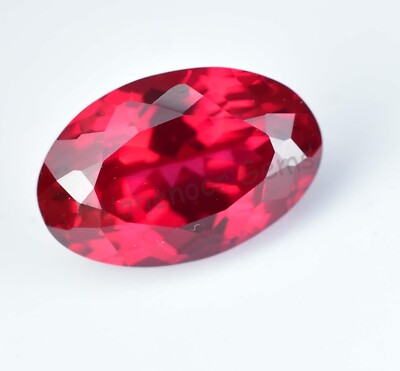 7.10 Ct Natural Blood Red Ruby Oval Certified Mozambique Stunning Gemstone