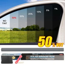 600CM Uncut Roll Window Tint Film 5% VLT 20" x 20ft Feet Car Home Office Glass
