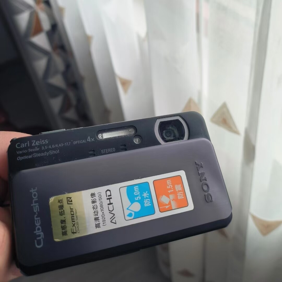 Sony Cyber-shot DSC-TX20 16.2MP CMOS Vintage Digital Camera -100