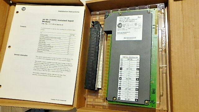 NEW Allen Bradley 1771-ID16 /B Isolated 120V AC Input Module