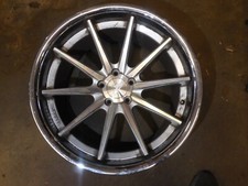 Ferrada FR4 Classic 10spoke Alloy Wheel Rim 20 Inch Machine Silver F1623 DAMAGED