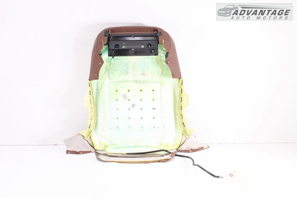 2009-2013 BMW 535XI F10 FRONT RIGHT SIDE UPPER SEAT BACKREST CUSHION LEATHER OEM - Image 2 of 4