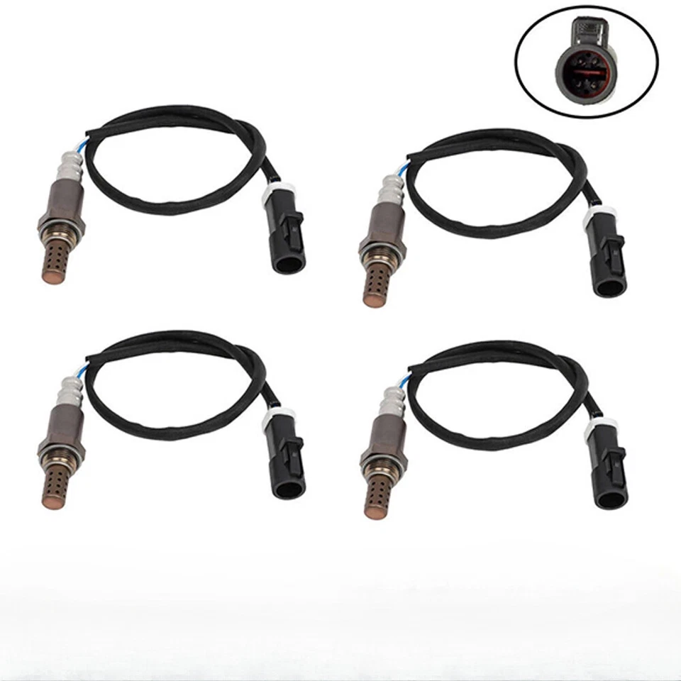 Juego de 4 sensores de oxígeno O2 para Ford F-250 F-350 Super Duty 2002-2004 5,4 L 6,8 L EE. UU. Foto 4 de 4