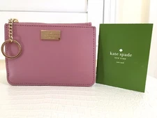 KATE SPADE New York bitsy arbour hill COIN CARD CASE KEY CHAIN NWT Authentic NEW