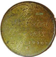 1933 ELECTRIC PROGRESS EXPOSITION - YOUR ELECTRIC PENNY BUYS MORE - EC 7224