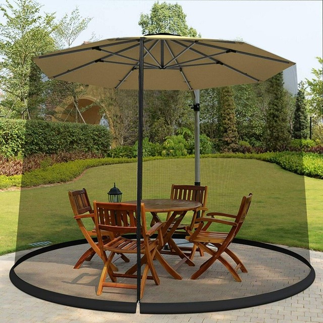Picnic Table Umbrella Cover Mesh Screen Dome Tabletop Covers 4 Pack Assorted For Sale Online Ebay