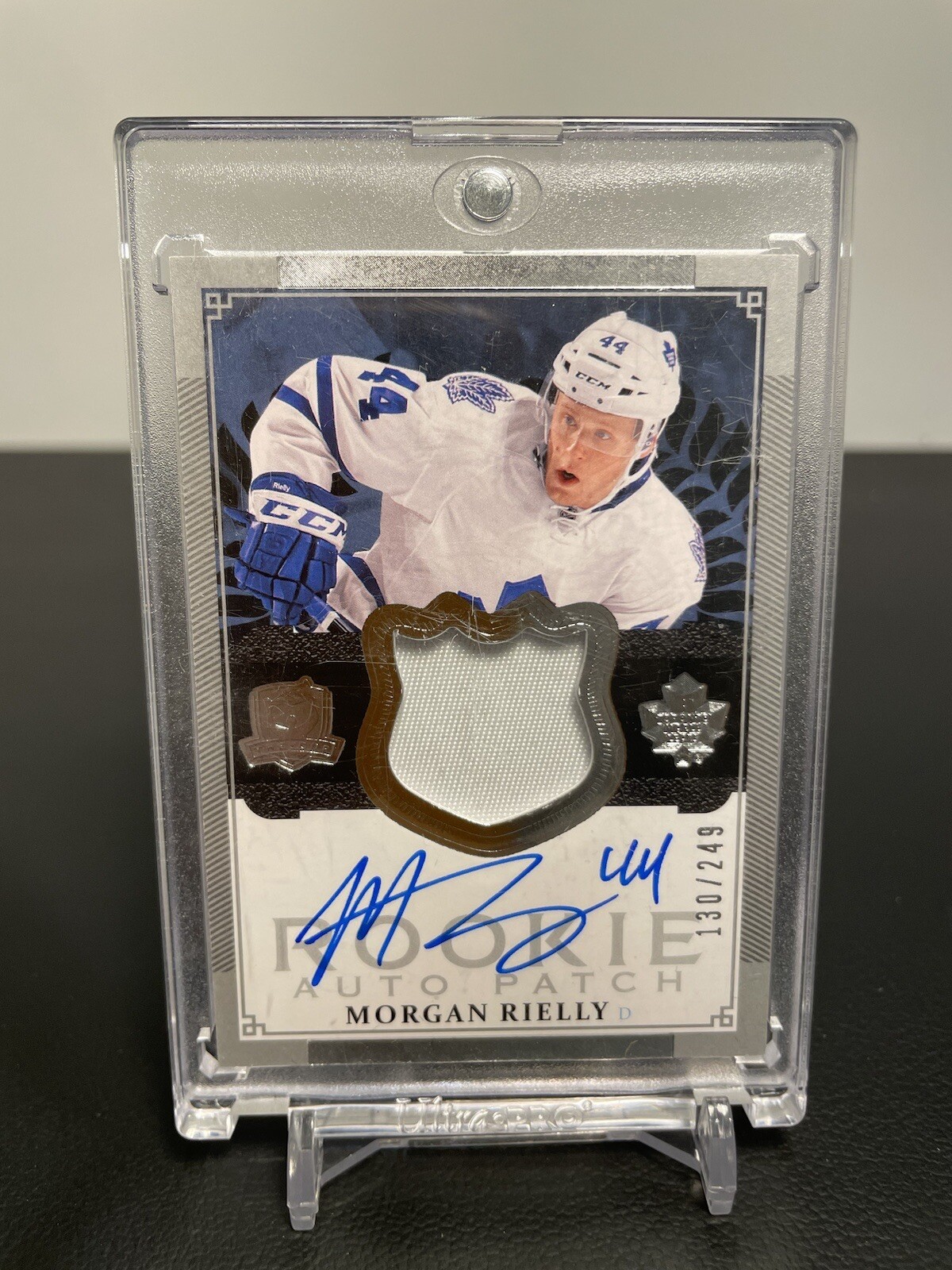 2013-14 Upper Deck The Cup Morgan Rielly Rookie Patch Auto 130/249 #121