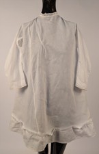 VICTORIAN 19TH C CHILD'S WHITE COTTON DRESS