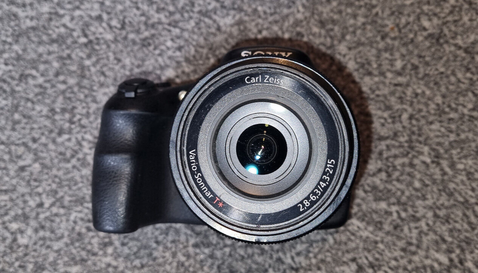 Sony CyberShot DSCHX300 Digital Camera 20.4MP Black Damaged eBay