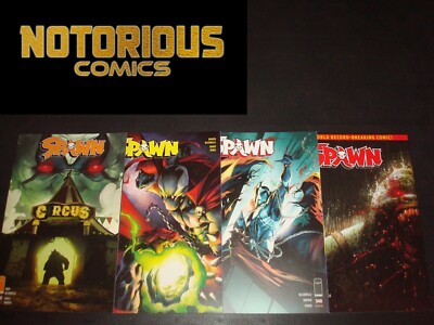 Spawn 338 339 340 341 Complete Comic Lot Run Set B McFarlane Image Collection