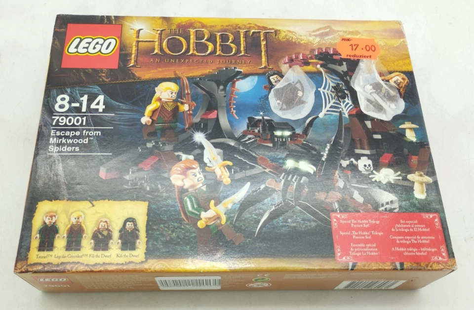 LEGO 79001 Escape from Mirkwood Spiders MISB NEW  Hobbit Herr der Ringe - Bild 2 von 4