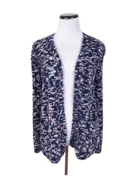 NWT Peyton Primrose Boucle Knit Open Front Soft Stretchy Cardigan Sweater Small