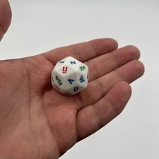 NEW Single Alphabet D30 30 Sided Die D&D RPG Game 30mm 1 1/4 inches Large Dice