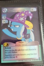 My Little Pony CCG Trixie Above Average Ultra Rare Card MLP CCG #138 UR