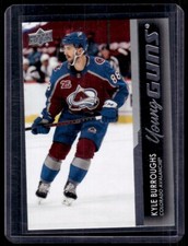 2021-22 Upper Deck Young Guns Kyle Burroughs Rookie #206 Colorado Avalanche