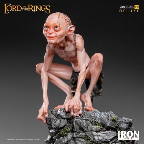 Gollum Deluxe Art Scale 1/10 – Lord of the Rings Iron Studios 6 DAYS DELIVERY - Picture 5 of 10